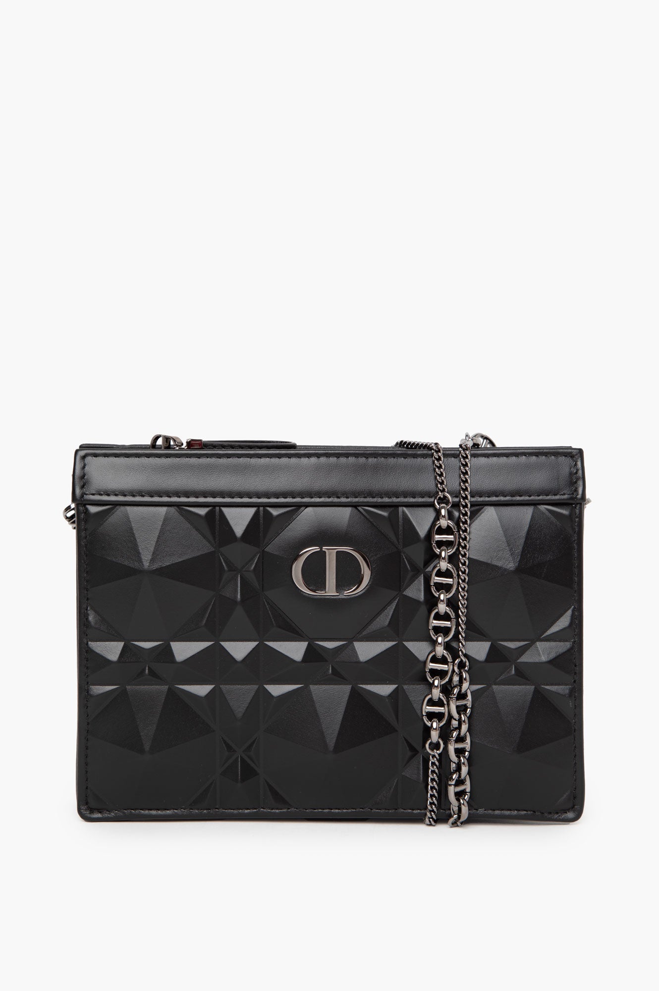 Christian Dior Diamond Cannage Caro Chain Bag