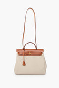 Hermes Toile Militaire & Vache Hunter Herbag Zip 31