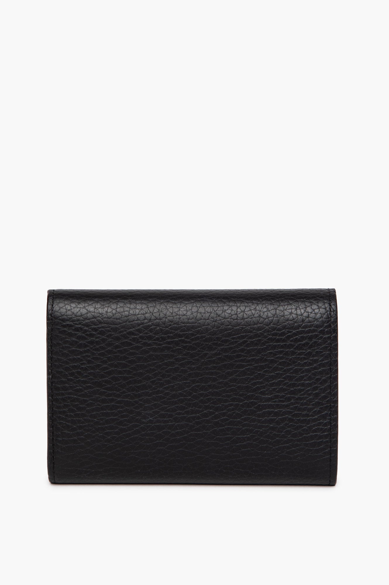 Louis Vuitton Black/Magenta Taurillon Capucines Compact Wallet