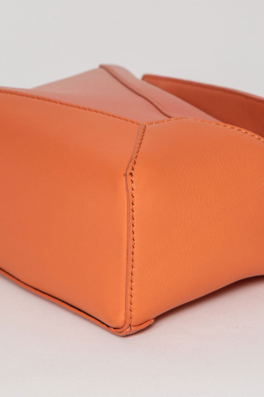 Loewe Coral/Pink Gradient Leather Mini Puzzle Bag