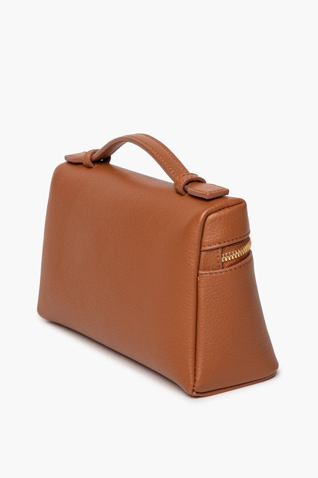 Loro Piana Brown Leather Extra Pocket L19 Bag