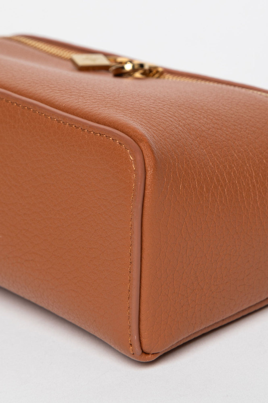 Loro Piana Brown Leather Extra Pocket L19 Bag