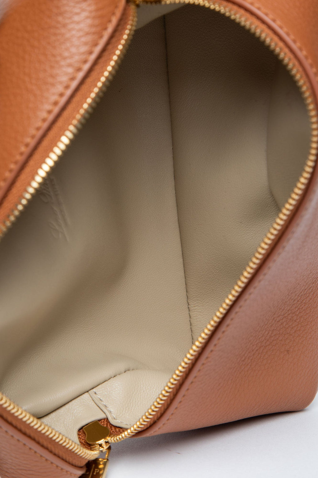 Loro Piana Brown Leather Extra Pocket L19 Bag