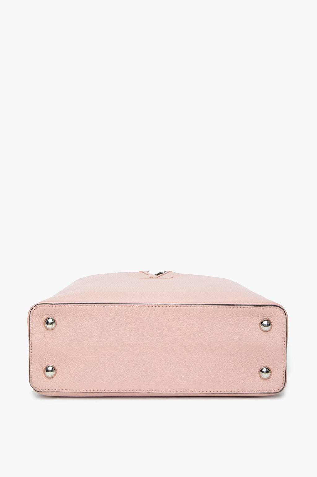 Louis Vuitton Magnolia Pink Taurillon MM Capucines Bag