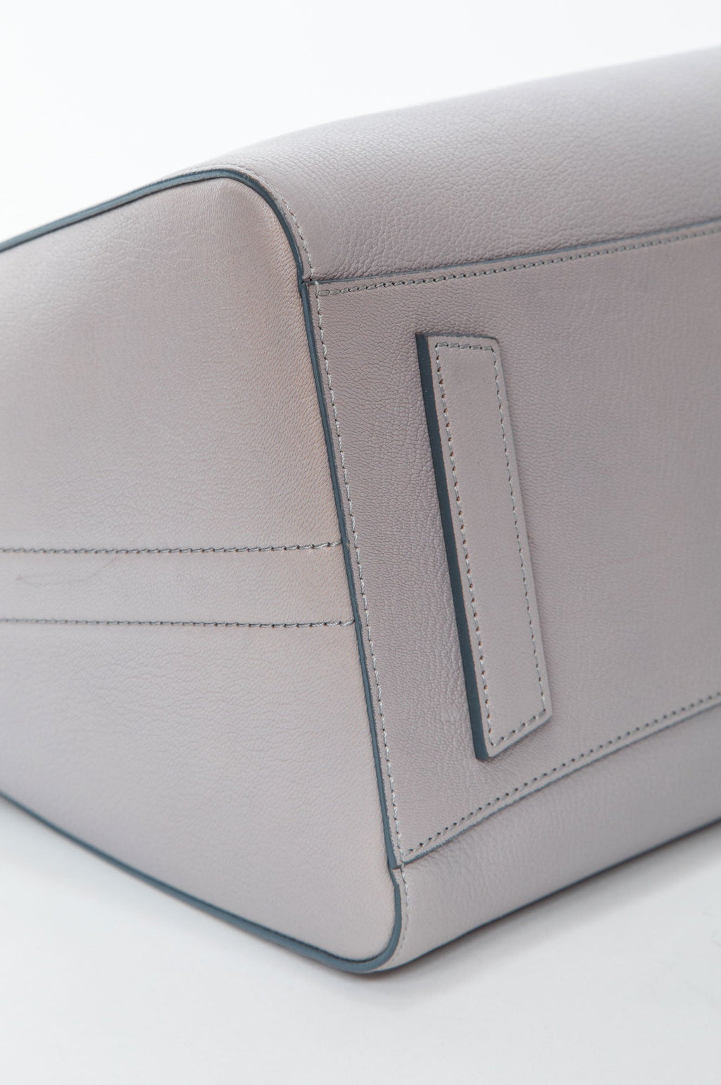Givenchy Grey Grained Leather Medium Antigona Bag