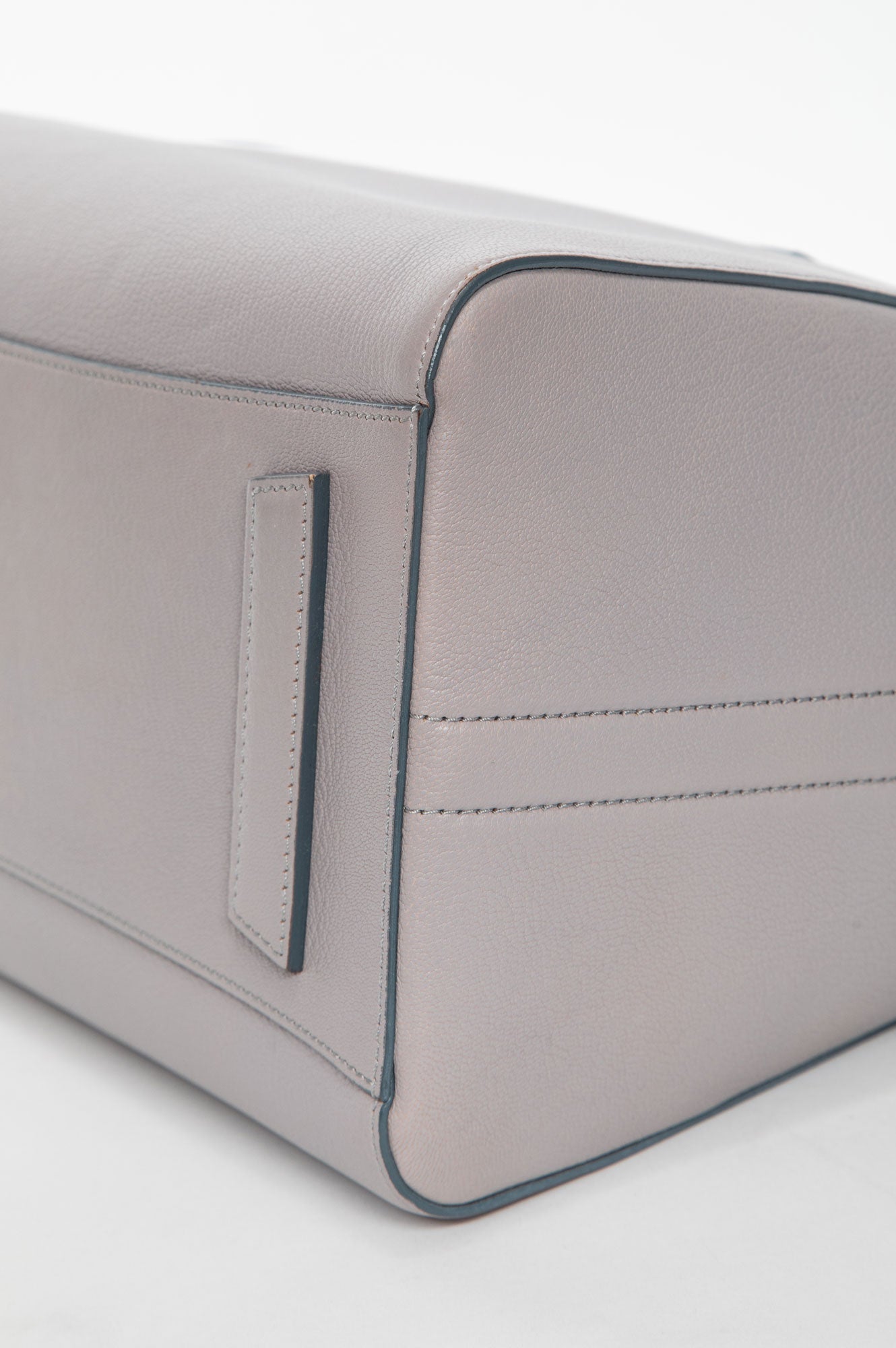Givenchy Grey Grained Leather Medium Antigona Bag