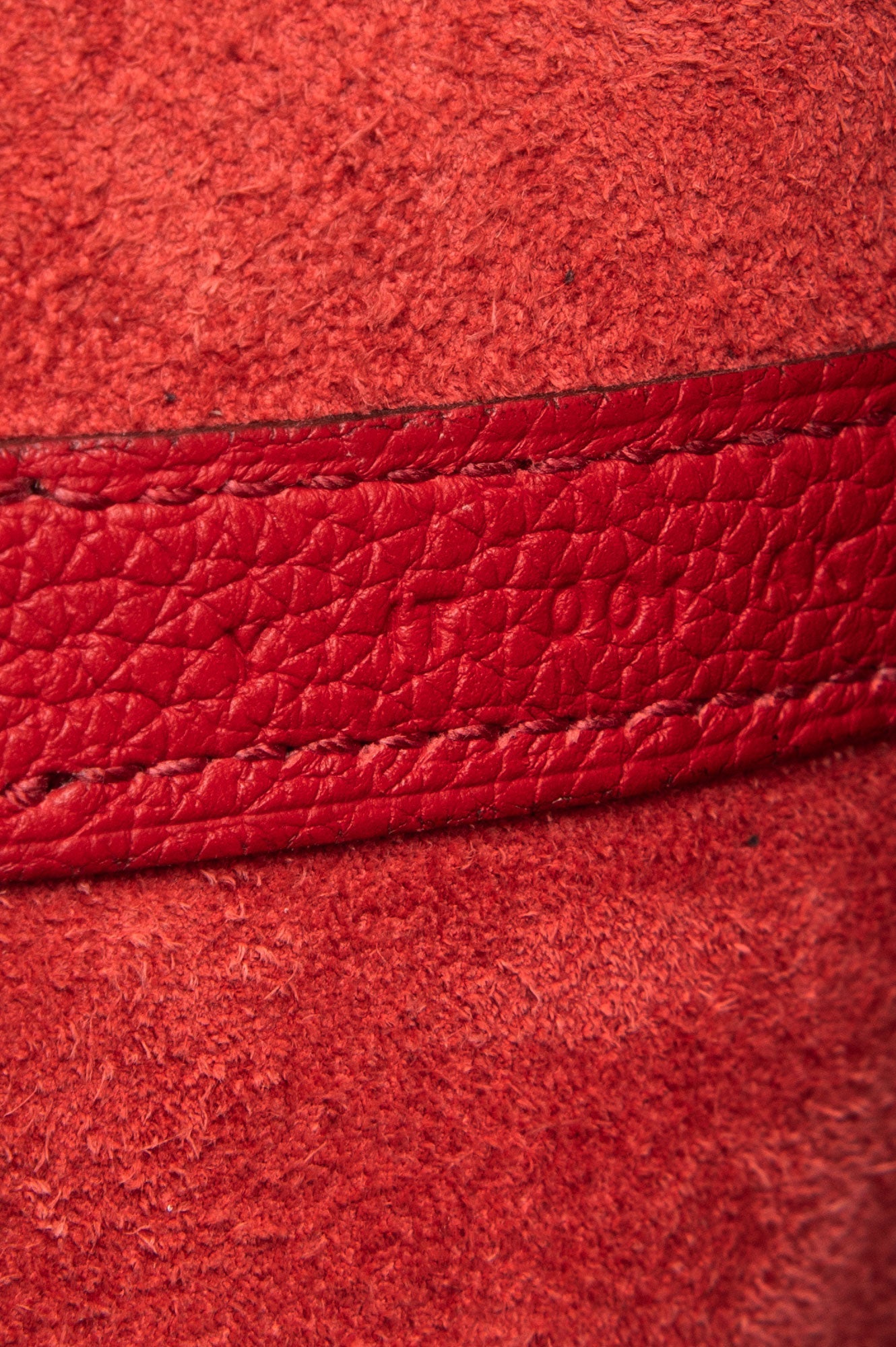Hermès Rouge Piment Togo Gold Hardware Picotin Lock 18 PM