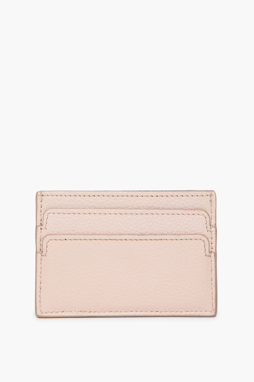 Alexander McQueen Light Pink Leather Skull Cardholder