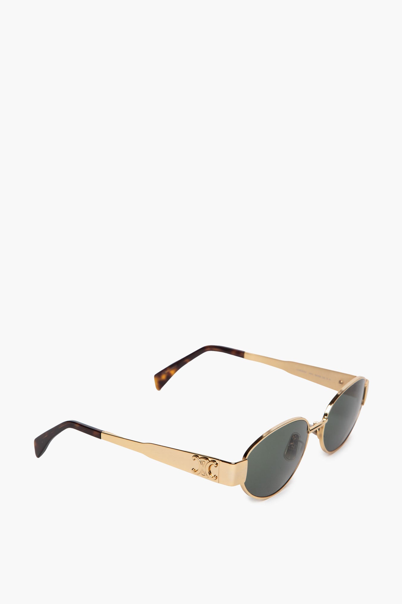 Celine Gold Frame Oval CL40235U Sunglasses