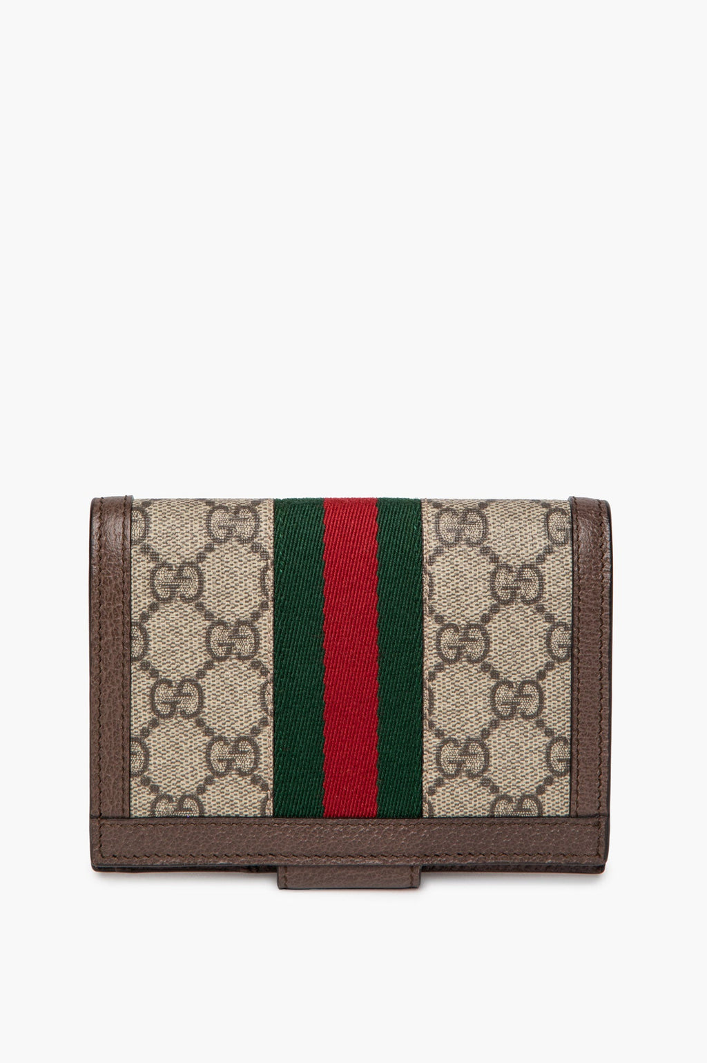 Gucci Snap Closure Ophidia Passport Case