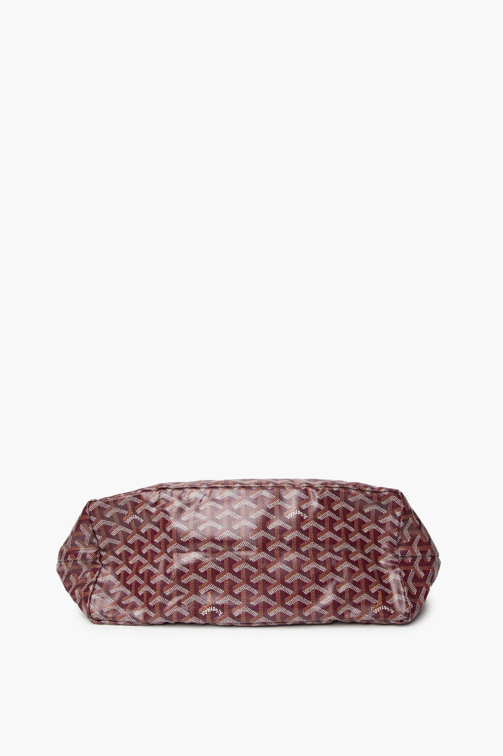 Goyard Red Goyardine Saint Louis MM Bag
