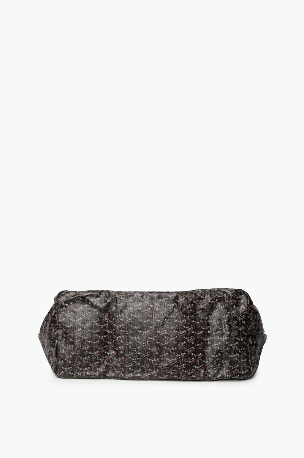 Goyard Black Goyardine Saint Louis GM Bag