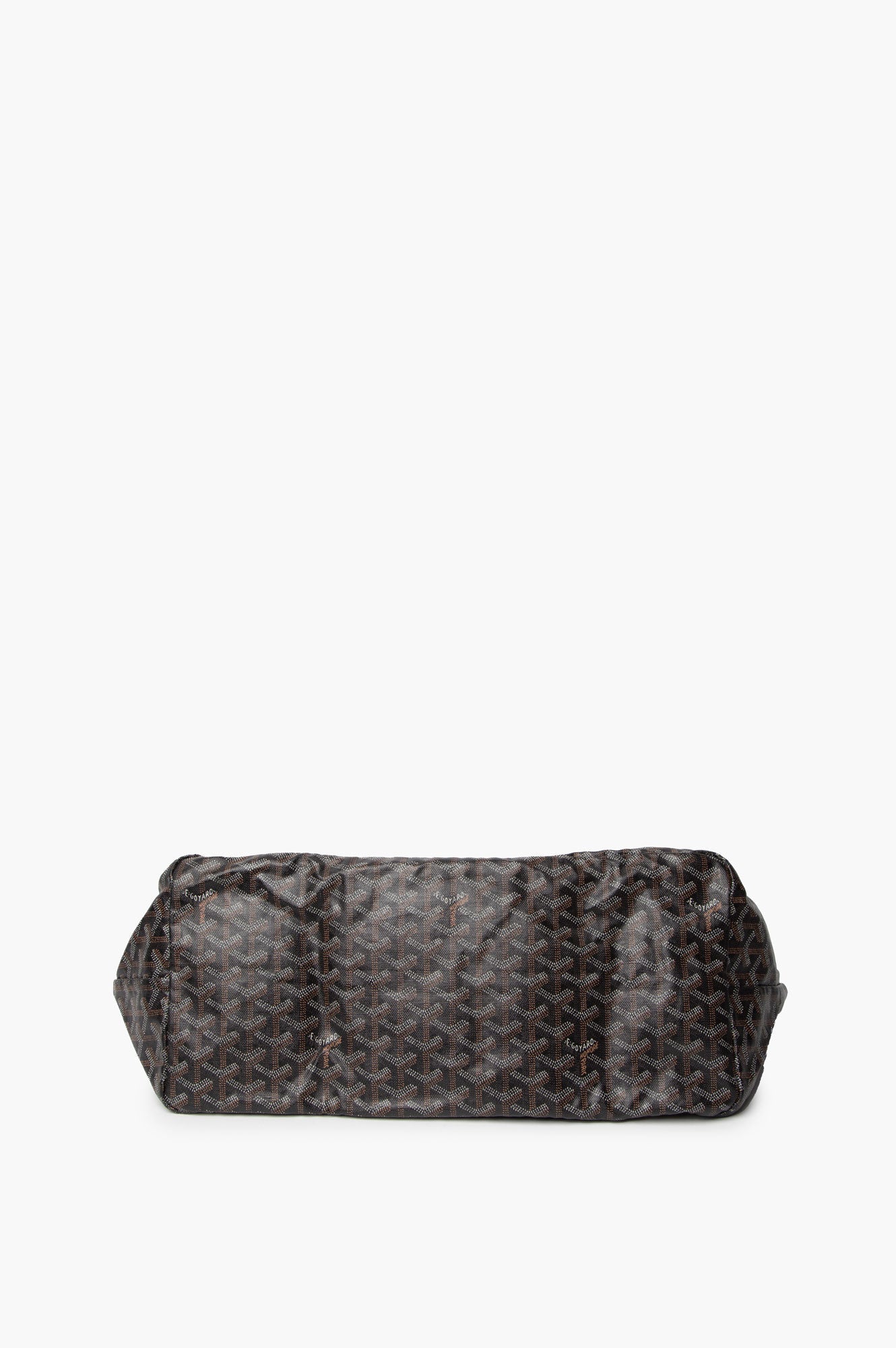Goyard Black Goyardine Saint Louis GM Bag