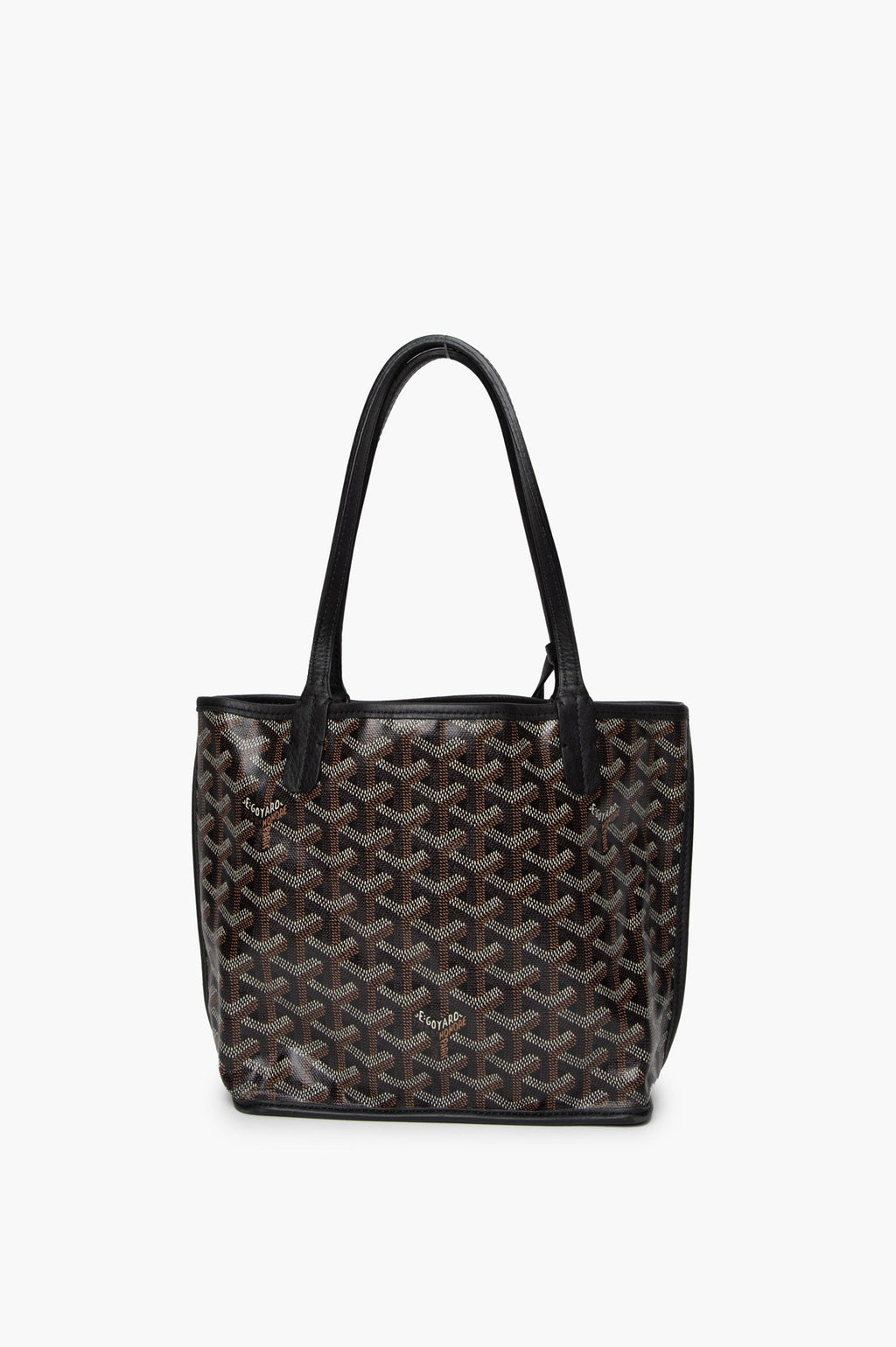 Goyard Black Mini Anjou Tote