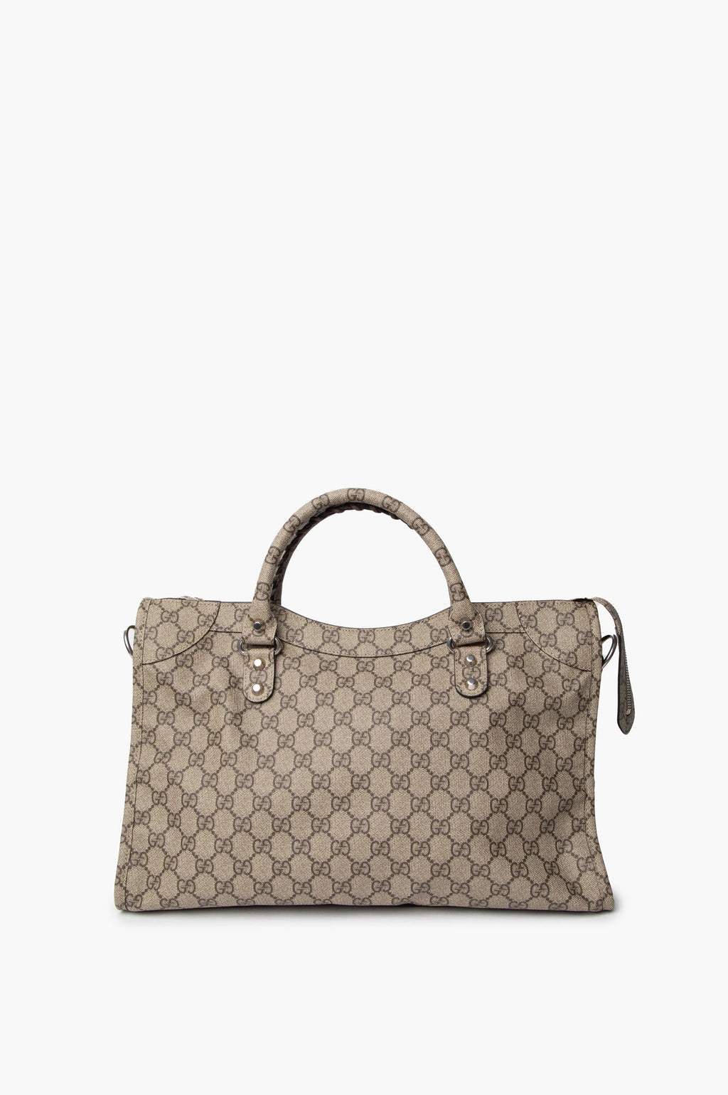 Gucci X Balenciaga GG Supreme Neo Classic City Bag
