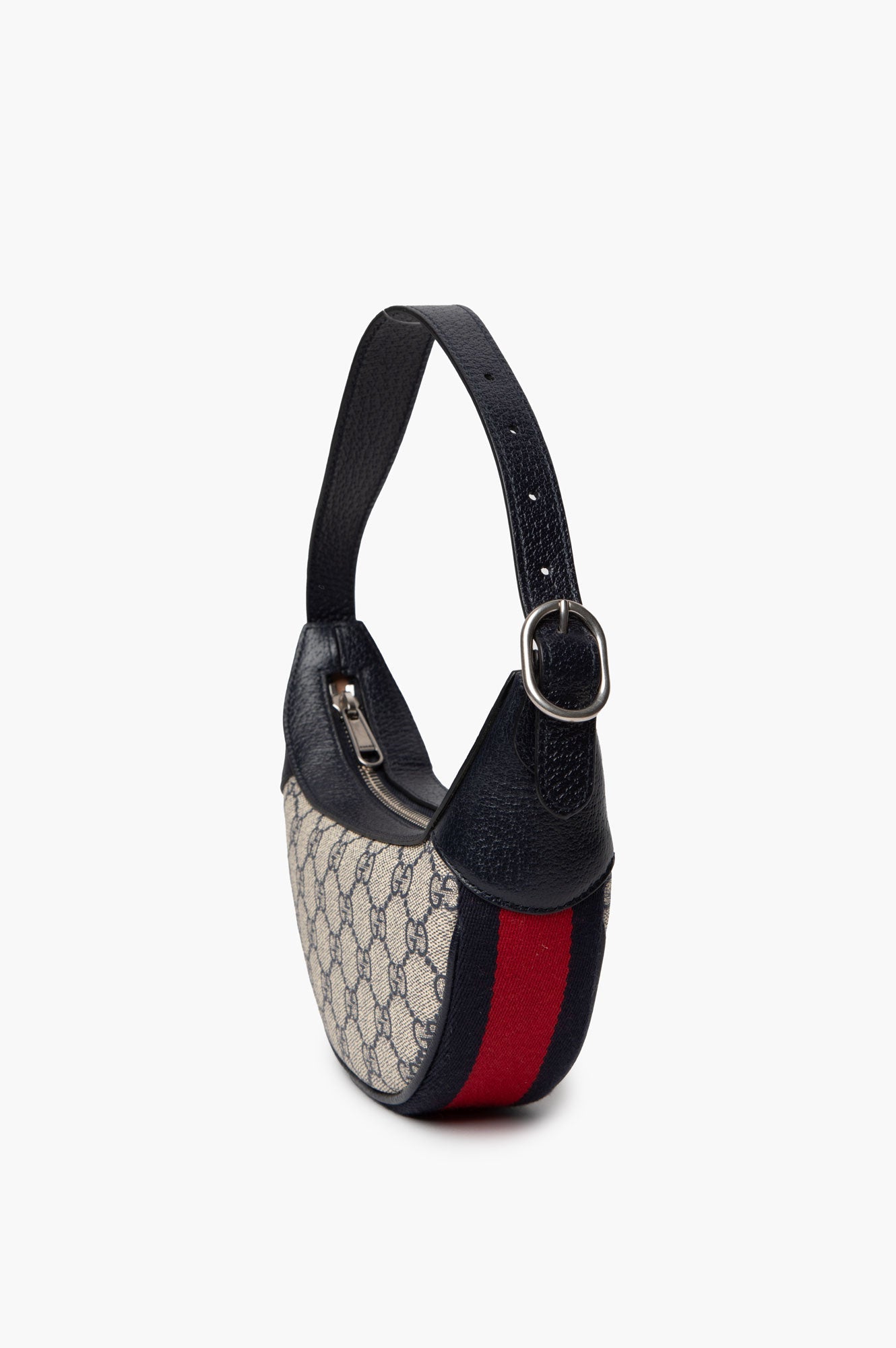 Gucci GG Ophidia Blue Hobo Mini Bag