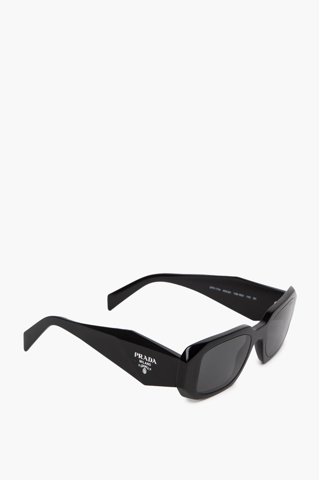 Prada Black PR 17WS Rectangle Sunglasses