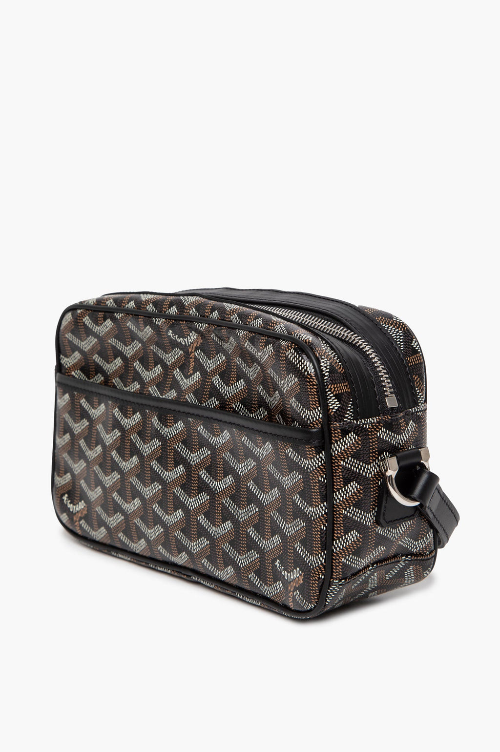 Goyard Black Goyardine Cap-Vert PM Bag