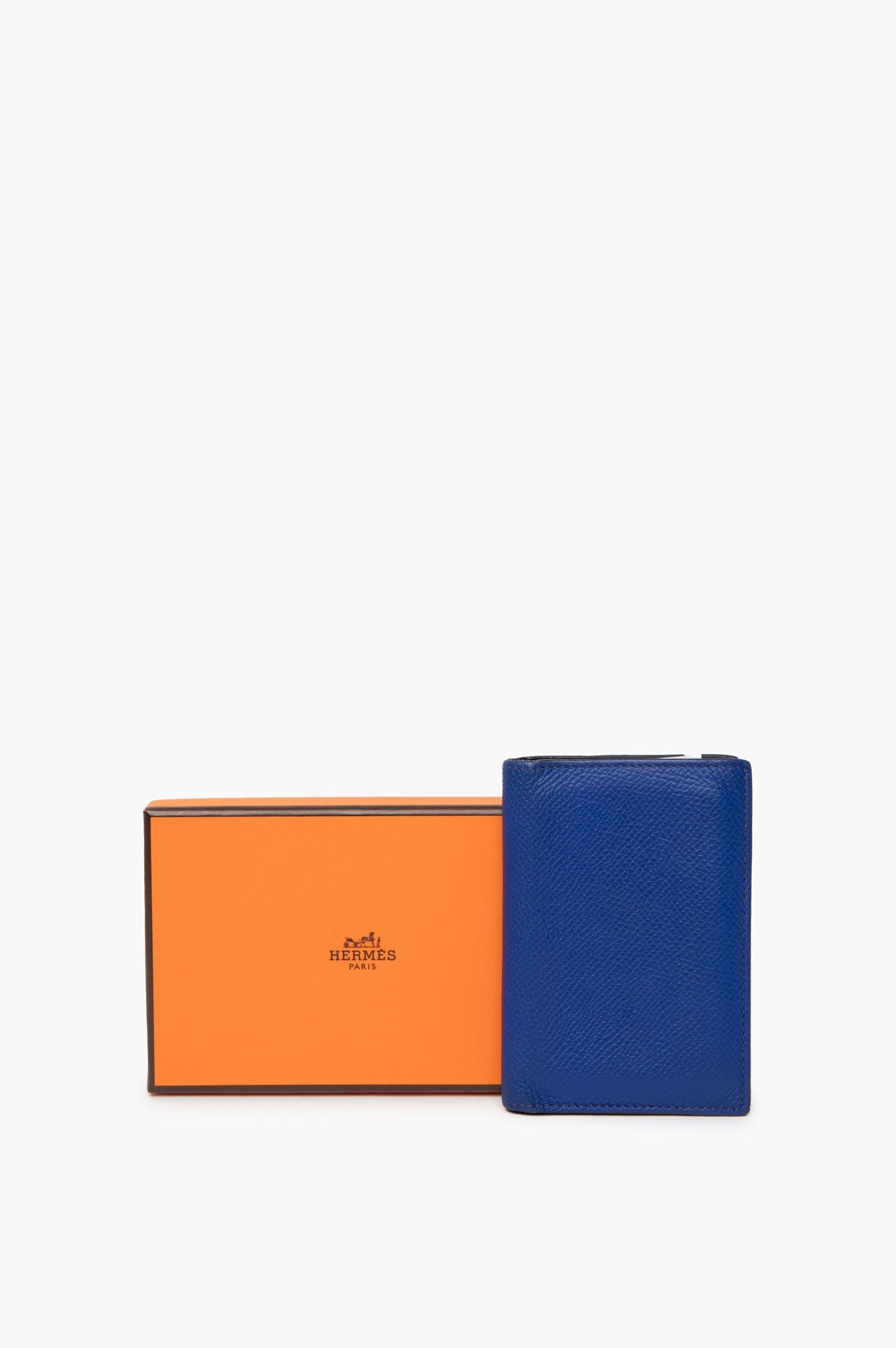 Hermes Blue Eucilide Cardholder