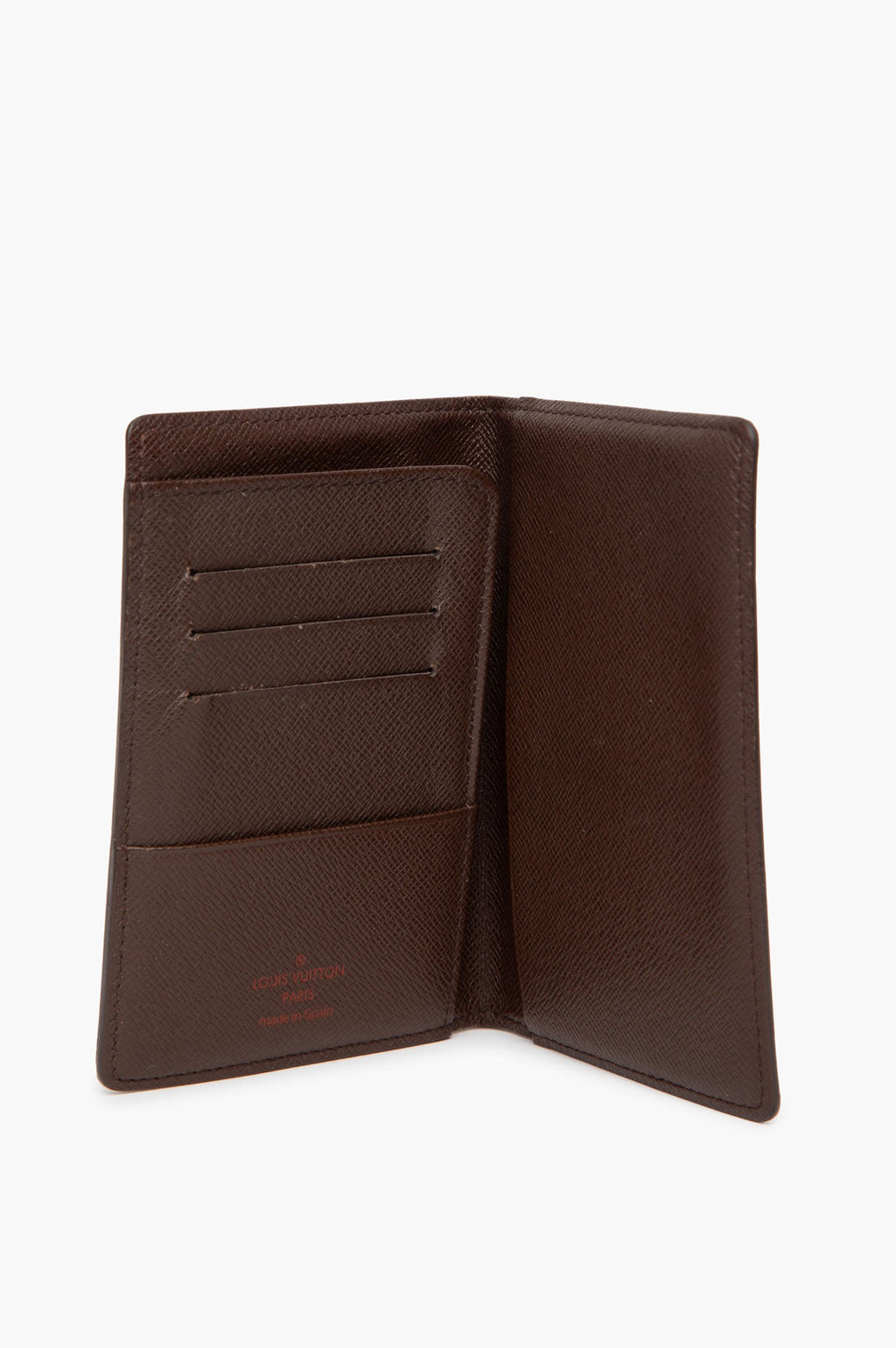 Louis Vuitton Damier Ebene Passport Holder