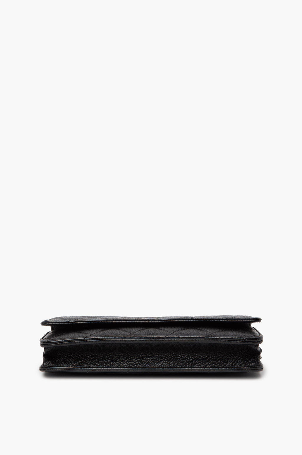 Chanel Black Caviar Wallet On Chain
