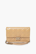 Christian Dior Miss Dior Yellow Patent Crossbody Bag