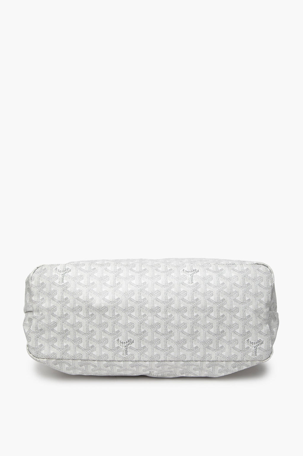 Goyard White Goyardine Bohème Hobo Bag