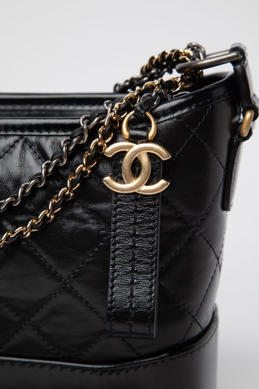 Chanel Black Medium Gabrielle Hobo Bag