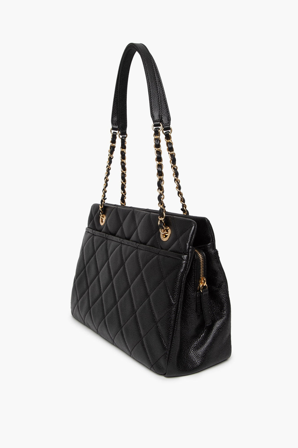 Chanel Black Caviar Timeless Tote
