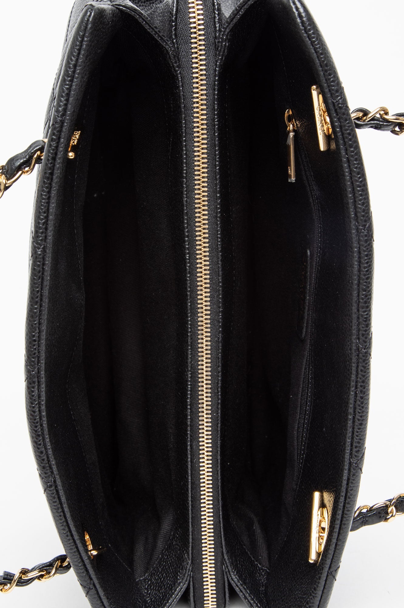 Chanel Black Caviar Timeless Tote