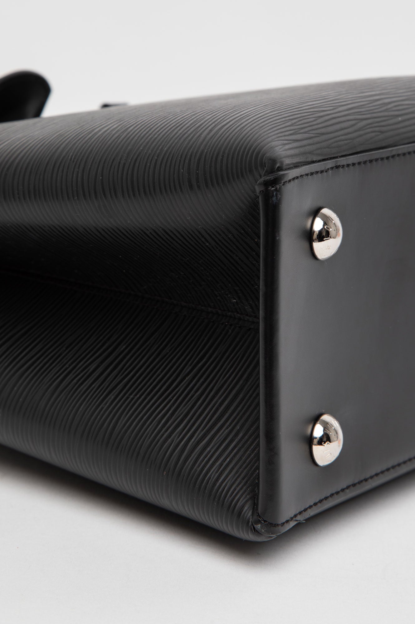 Louis Vuitton Black Epi Leather PM Kleber Bag