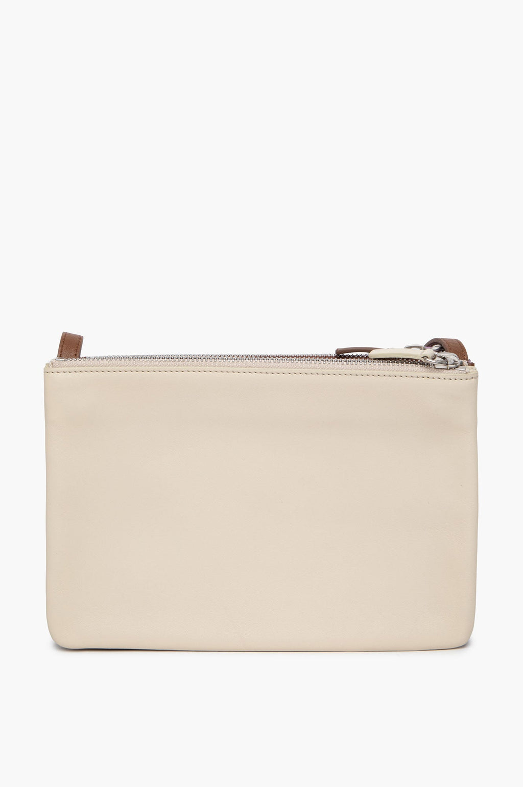 Celine Lilac/Brown/Ecru Lambskin Trio Bag