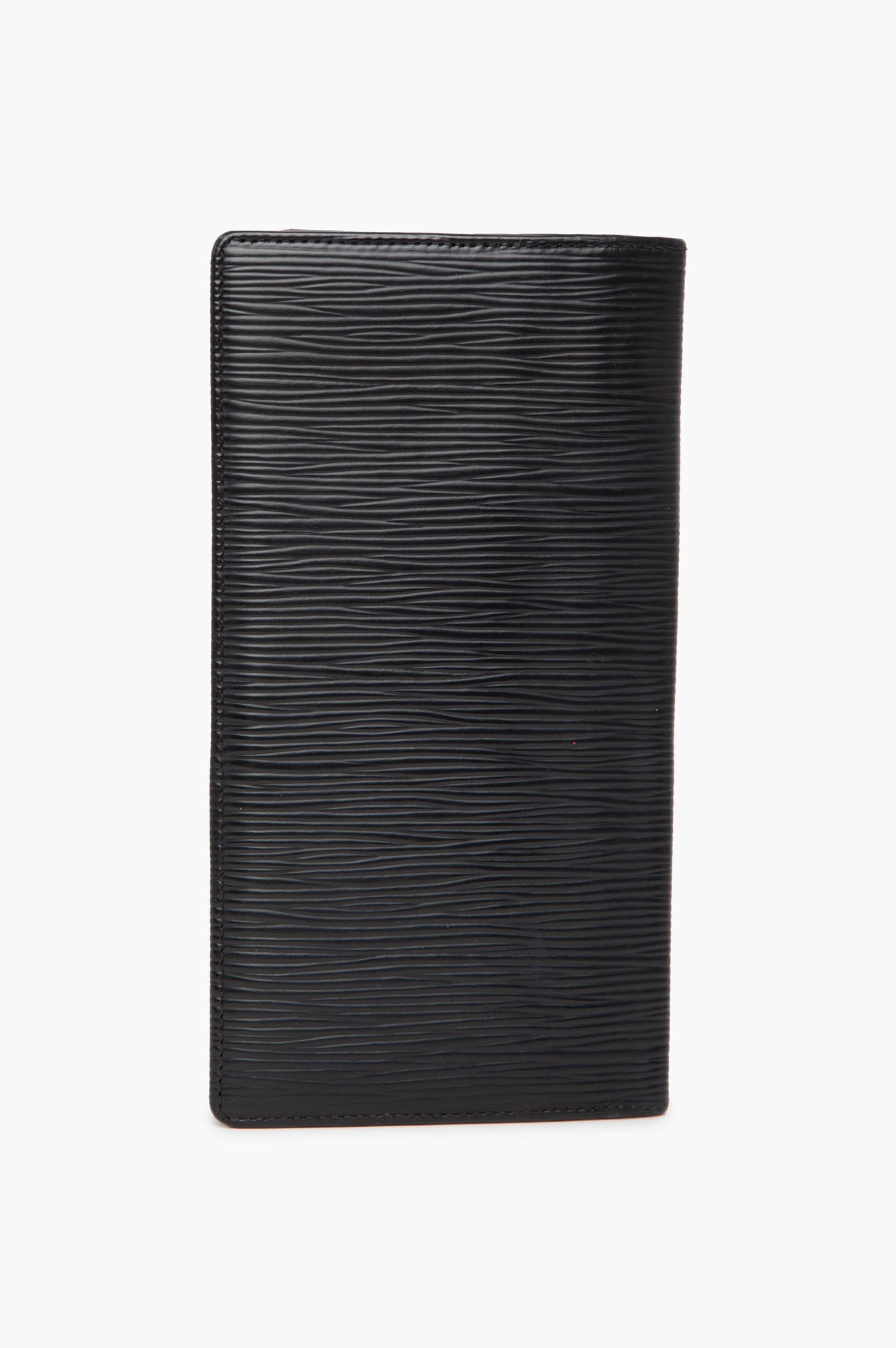 Louis Vuitton Black Epi Brazza Wallet
