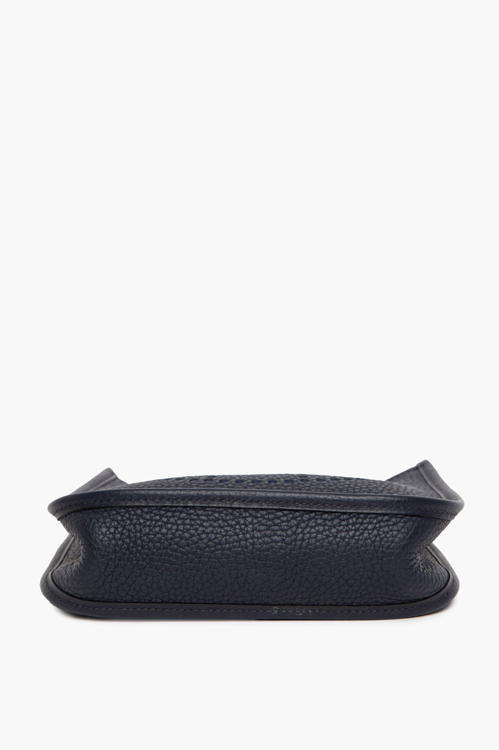 Hermès Navy Clemence TPM 16 Evelyne Bag