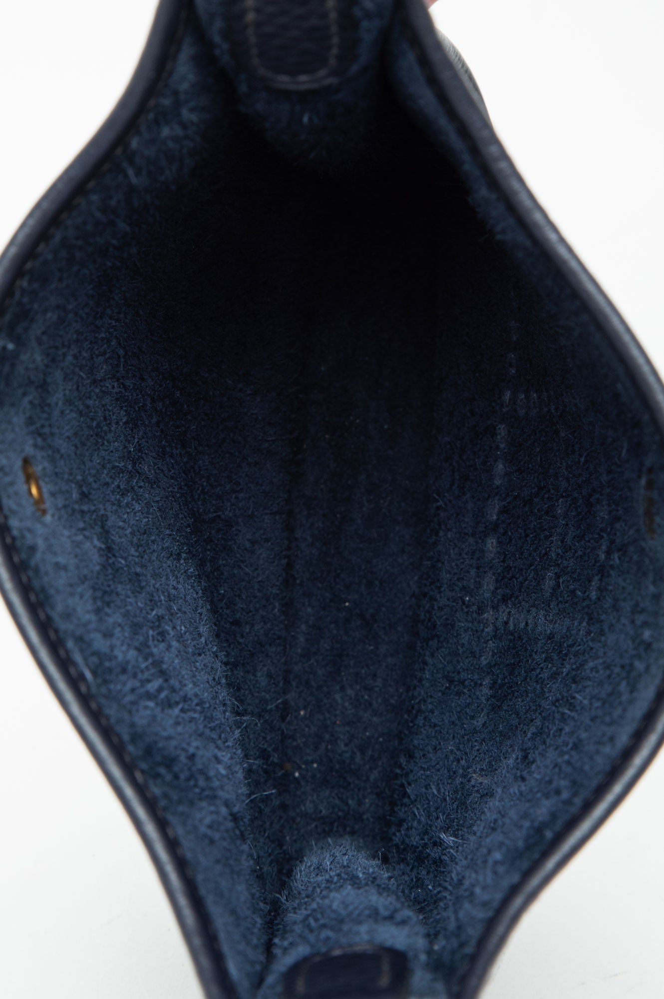 Hermès Navy Clemence TPM 16 Evelyne Bag