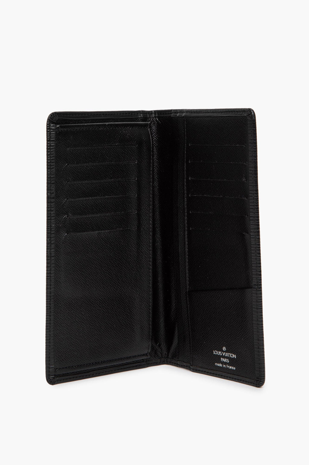 Louis Vuitton Black Epi Brazza Wallet