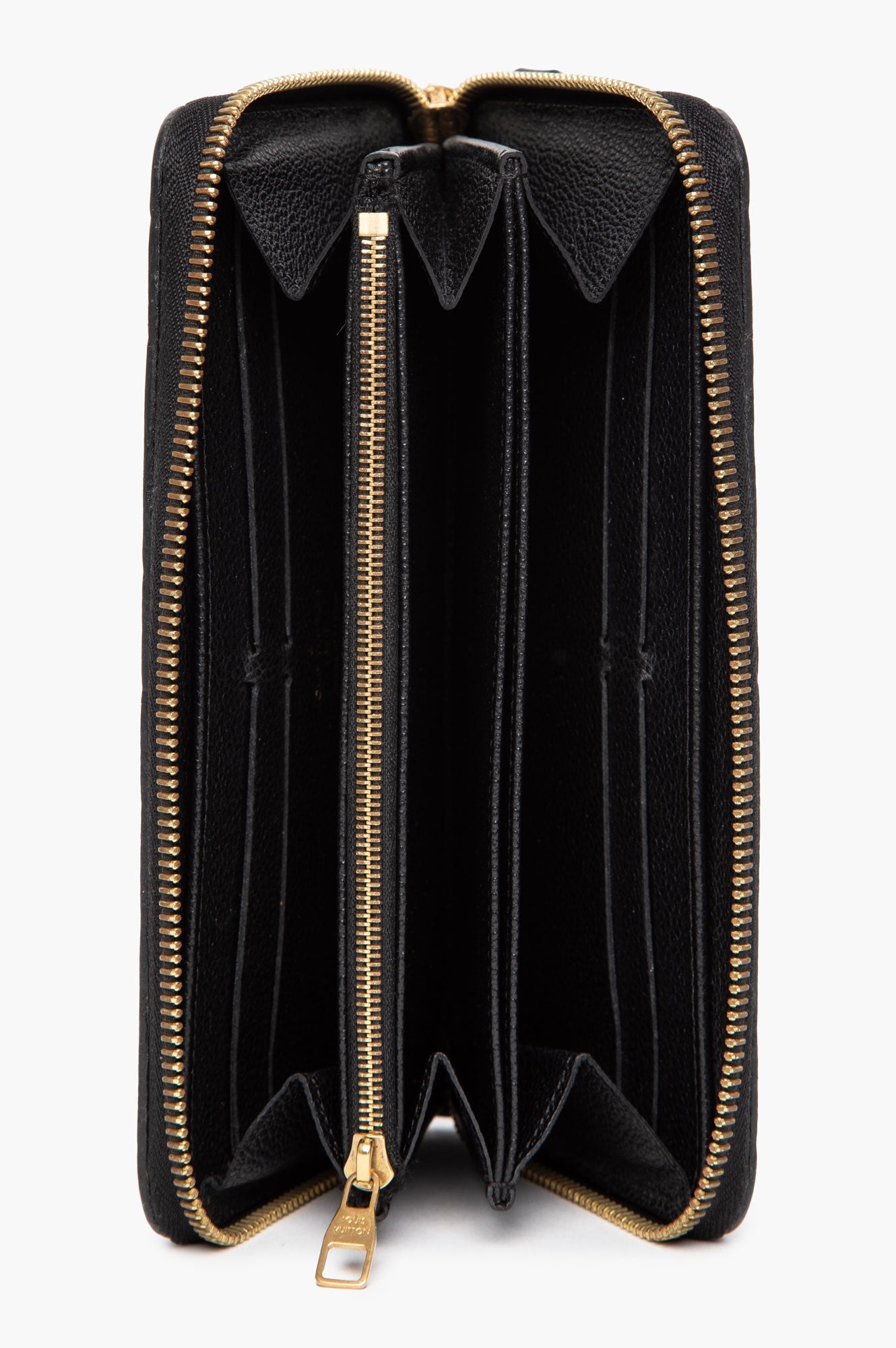 Louis Vuitton Black Monogram Empriente Zippy Wallet