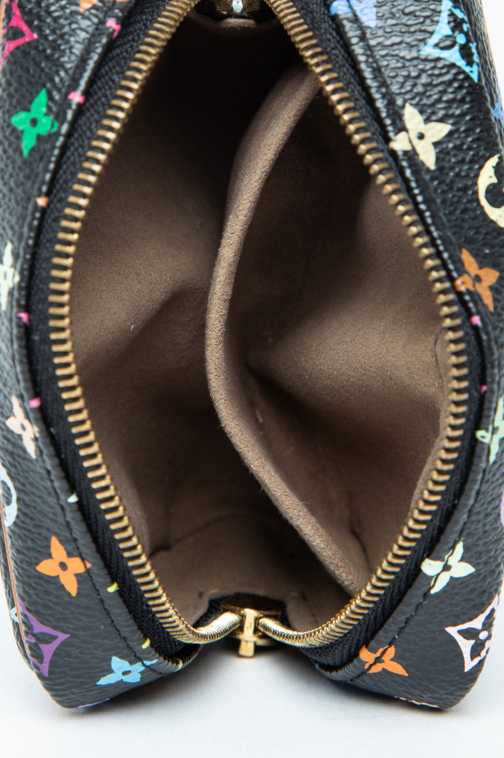 Louis Vuitton x Takashi Murakami Black Trousse Wapity Pouch
