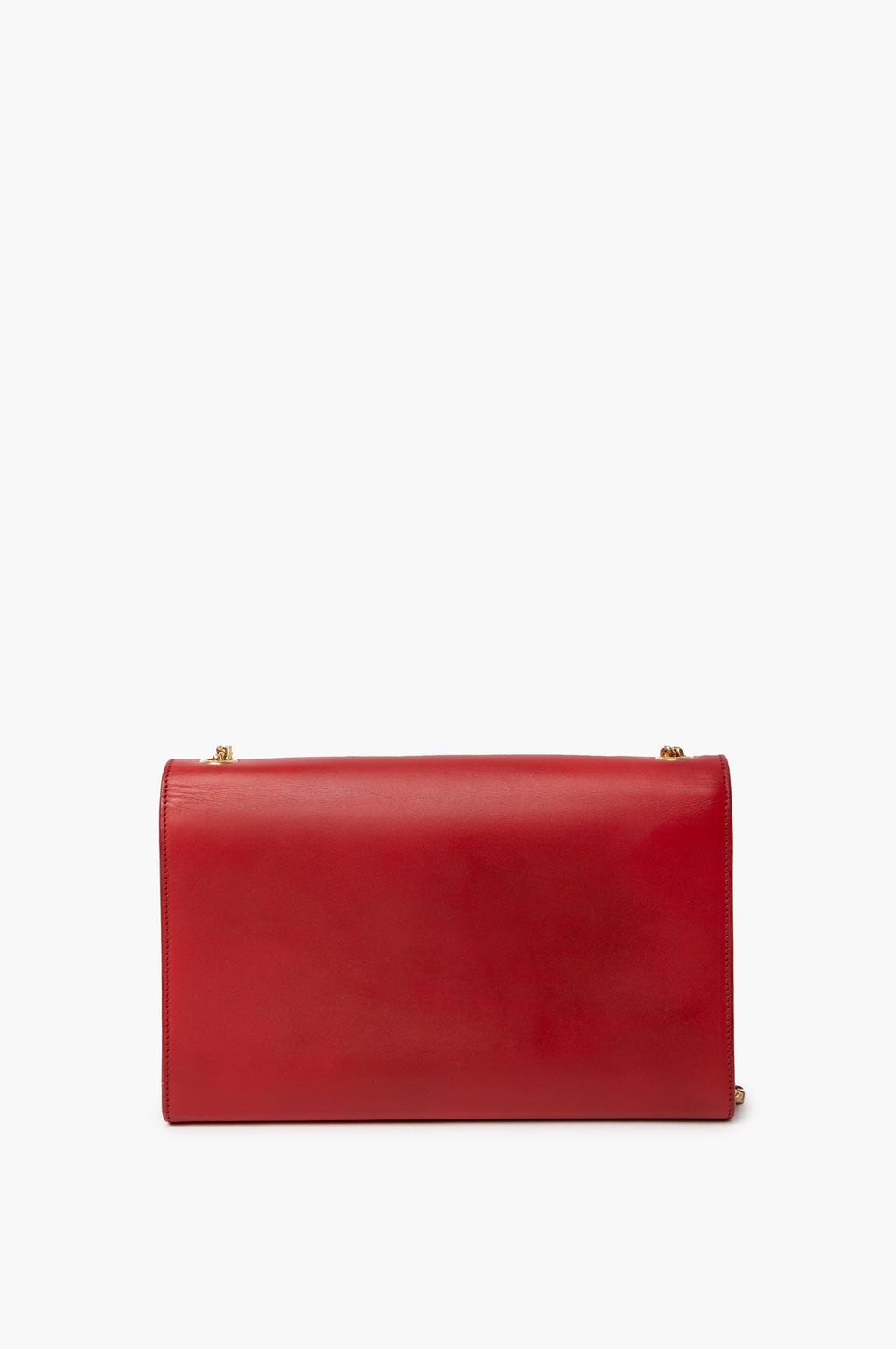 Saint Laurent Red Calfskin Medium Classic Kate Tassel Bag