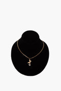 Christian Dior Gold Color Butterfly Necklace