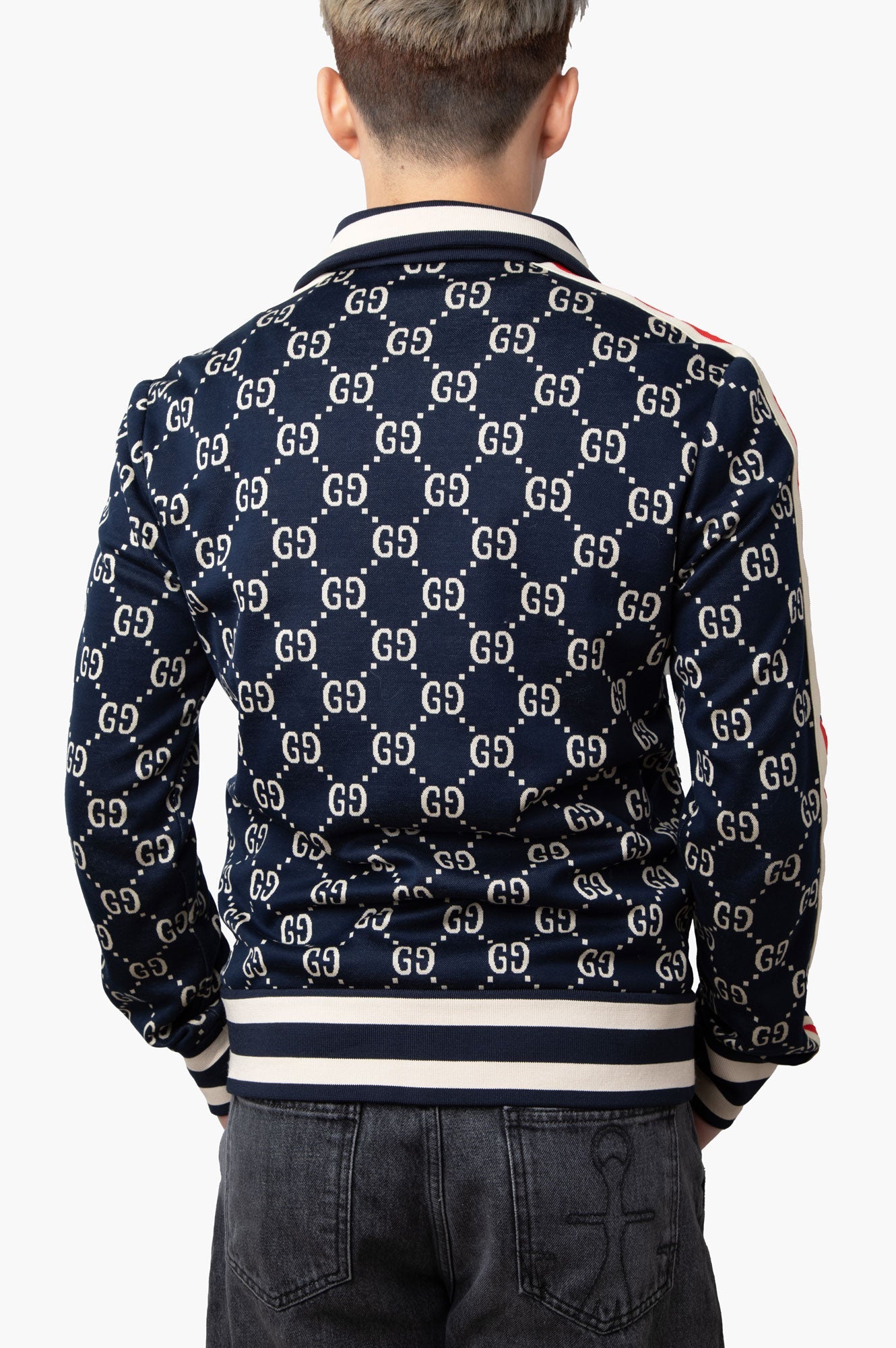 Gucci GG Jacquard Cotton Jacket Size M