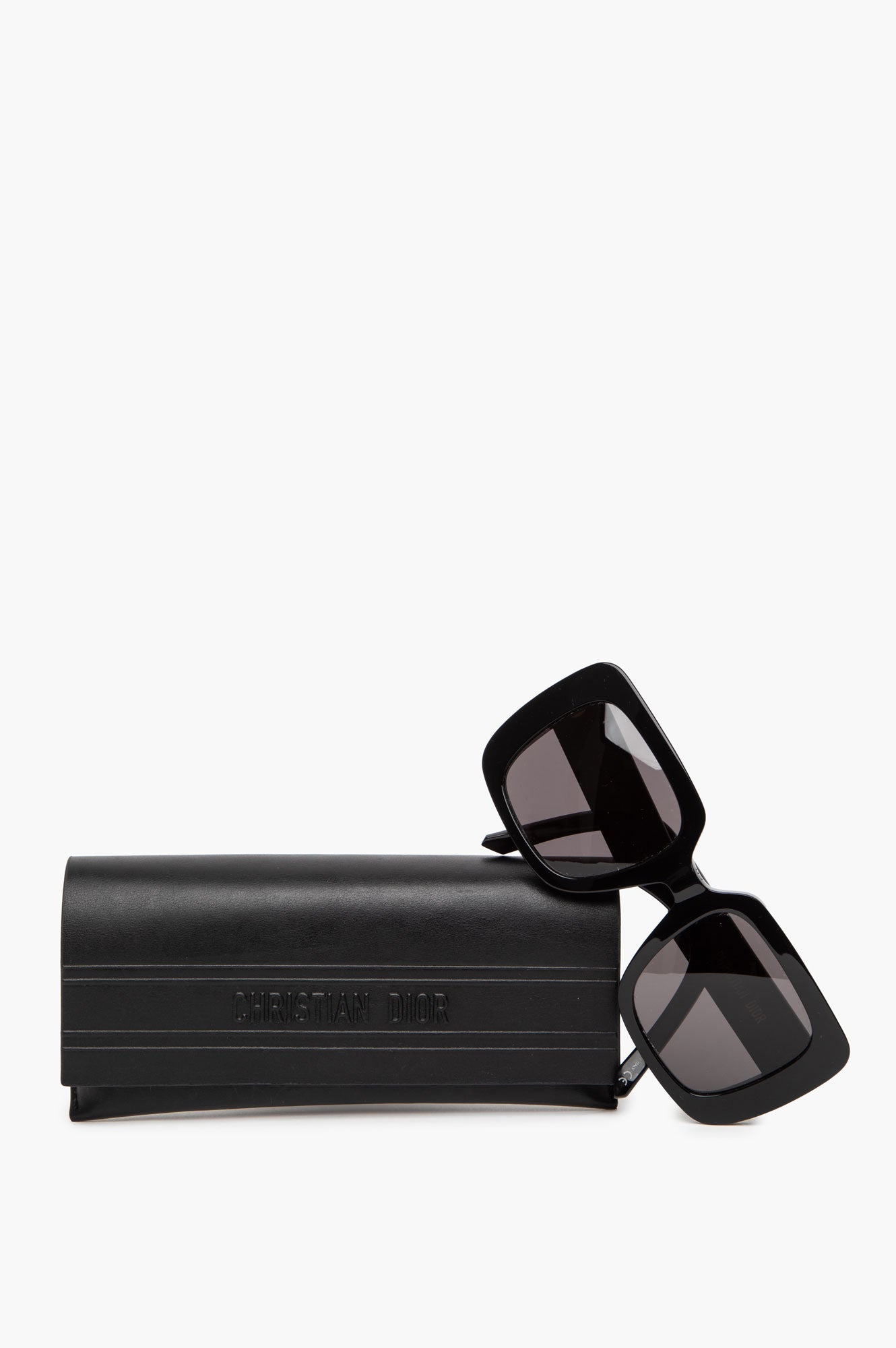 Christian Dior Black Wildior S3U Oversize Square Sunglasses