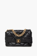 Chanel 19 Black Large G/S Hardware