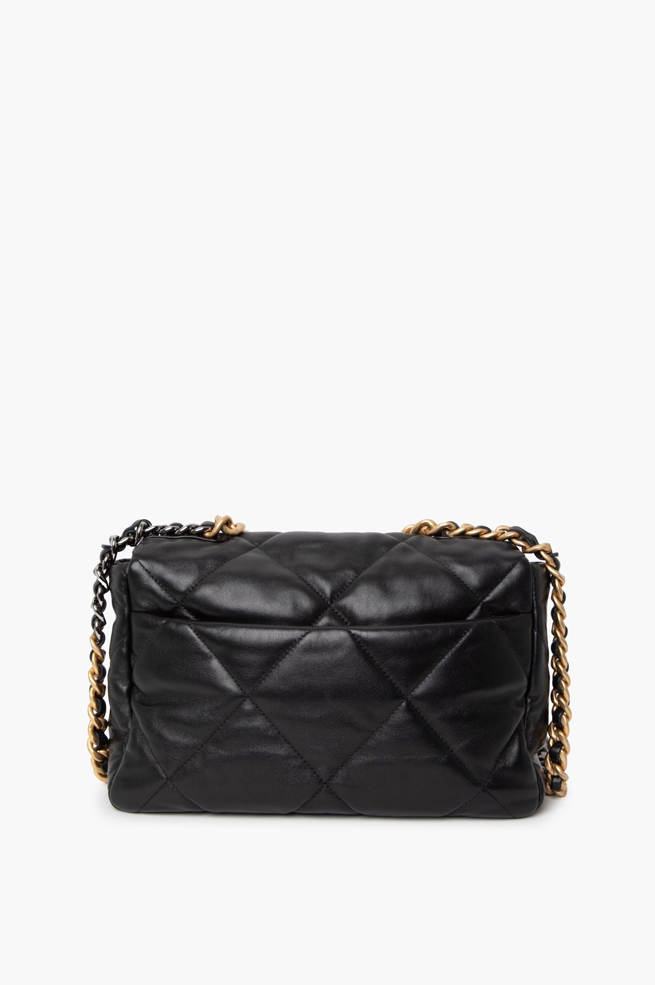 Chanel 19 Black Large G/S Hardware