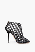 Sergio Rossi Swarovski Crystal Mermaid Shoes Size 37