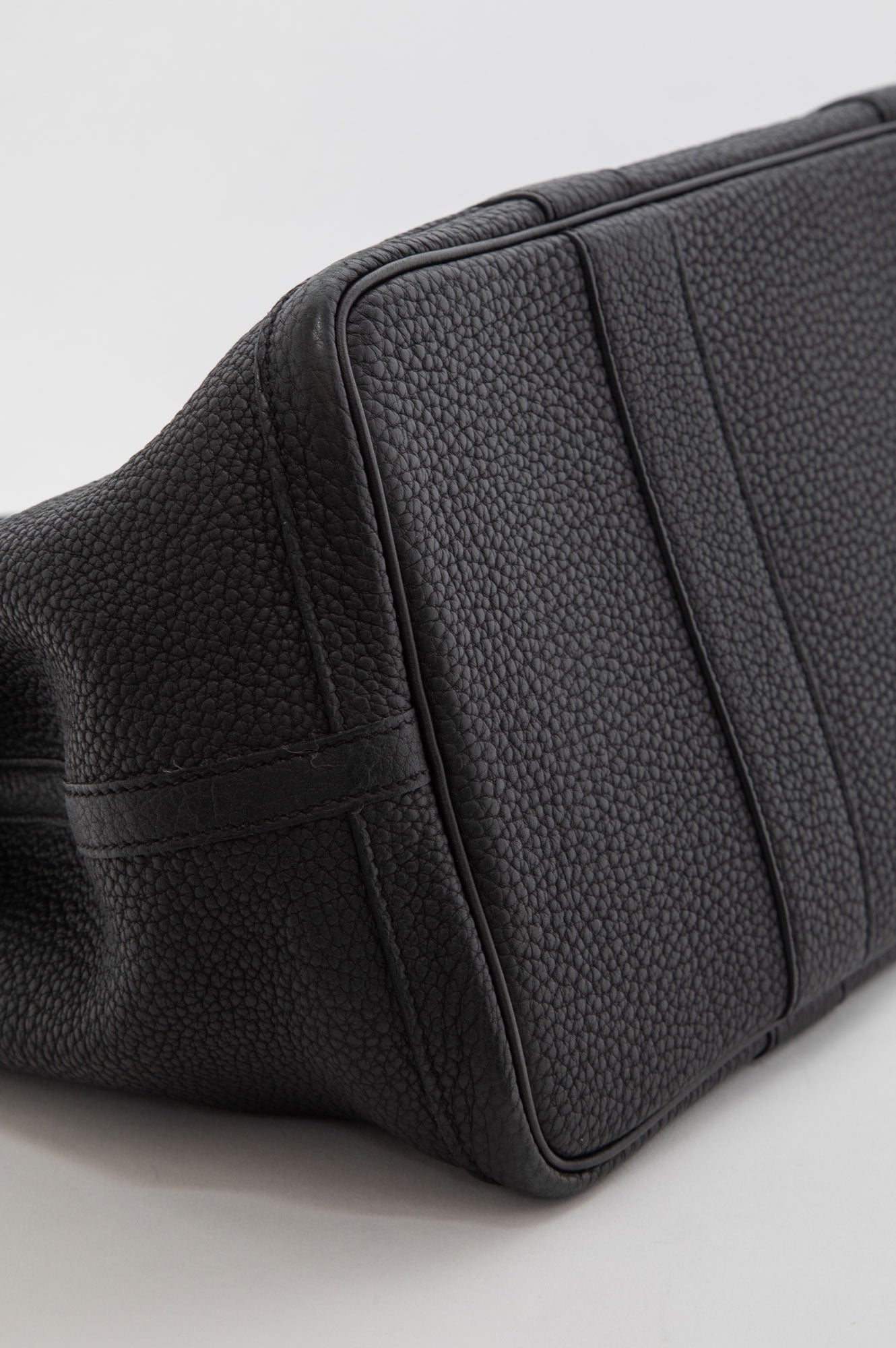 Hermès Black Negonda Leather Garden Party 36