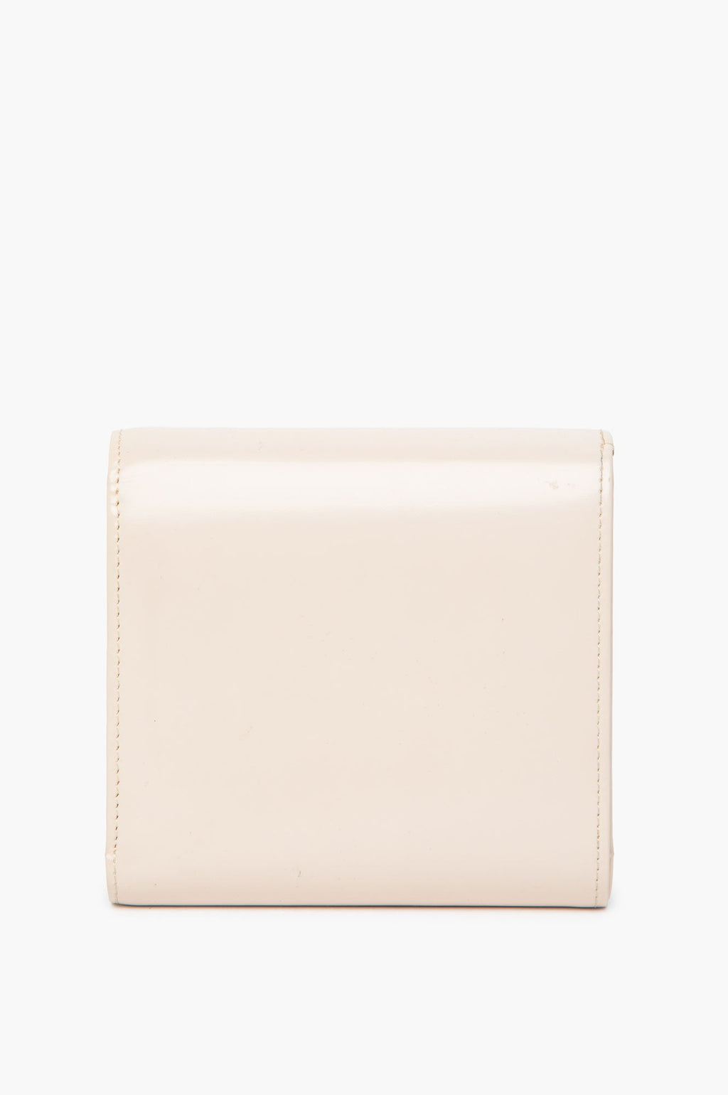 Cartier Ecru Calfskin Love Flap Wallet