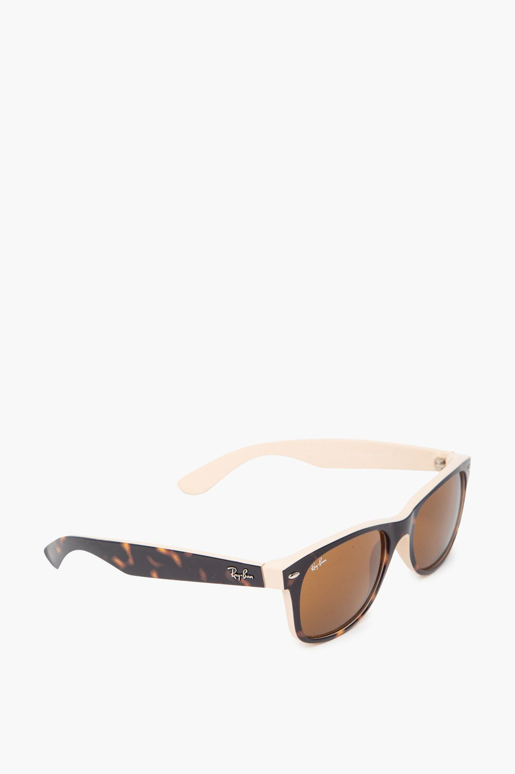 Ray-Ban Havana/Beige New Wayfarer RB2132 Sunglasses