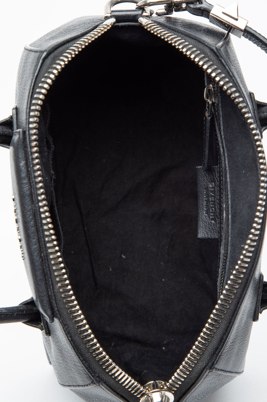Givenchy Black Leather Small Antigona Bag