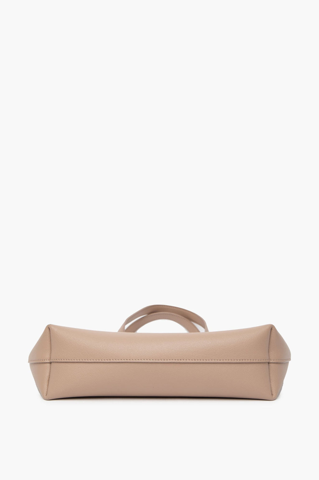 Saint Laurent Nude Beige Calfskin Toy Shopping Tote